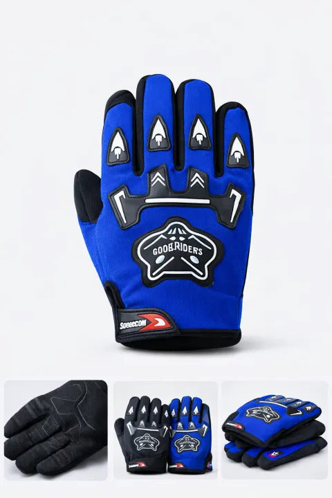Imported Biker Gloves – Full Finger Waterproof & Windproof Motorcycle Riding Gloves (Winter/Summer Sports Gloves)