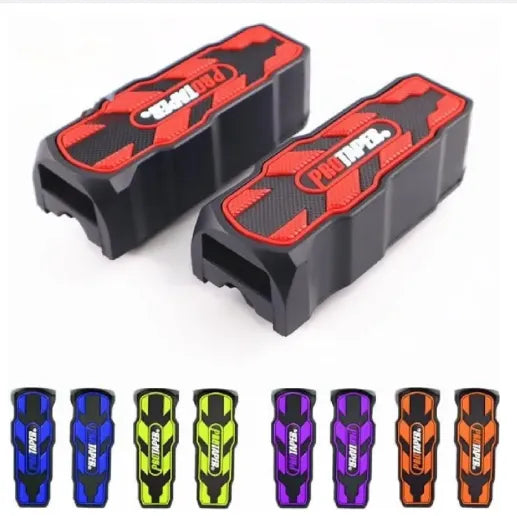 Protaper Motorcycle Footrest – Heavy Duty Universal Foot Pegs with Rubber Grip for 70cc, 125cc, YBR, YBZ, GS, GD, GR Bikes