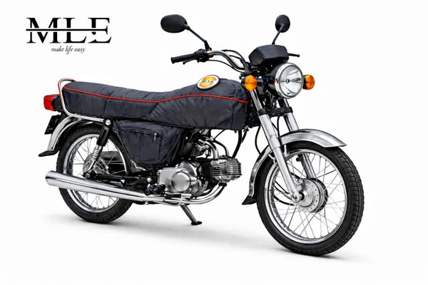 CD 70 Motorcycle Full Body Cover Kit (3 Pcs) – Seat Cover + Tank Cover + Side Covers | Premium Regzine 70cc Bike Styling & Protection Kit